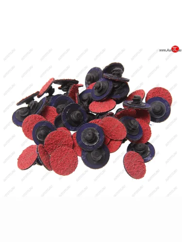 Круг шлифовальный 25мм (№36) абразивный красный 50шт. ROCKFORCE ROCKFORCE rf-bd136c