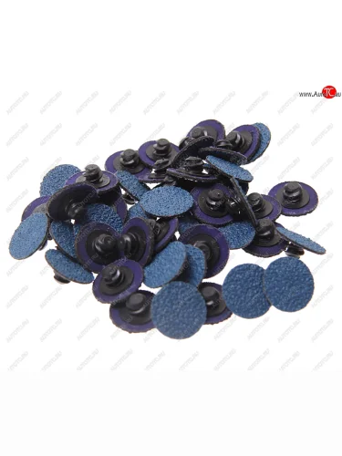 Круг шлифовальный 25мм (№36) абразивный синий 50шт. ROCKFORCE ROCKFORCE rf-bd136z