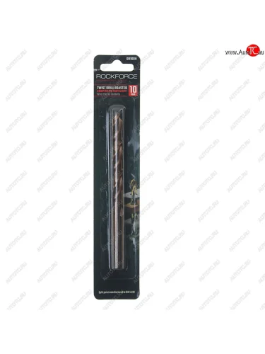 Сверло по металлу 10.0мм HSS в блистере ROCKFORCE ROCKFORCE rf-db100h