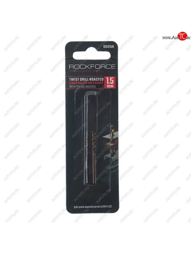 Сверло по металлу 1.5мм HSS Cobalt (3шт.) ROCKFORCE ROCKFORCE rf-ds315h