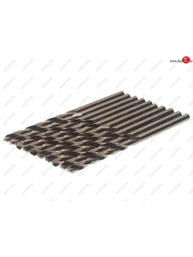 Сверло по металлу 4.0мм HSS Cobalt (10шт.) ROCKFORCE ROCKFORCE rf-dsp40h