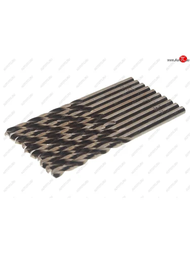 Сверло по металлу 3.9мм HSS Cobalt (10шт.) ROCKFORCE ROCKFORCE rf-dsp532 ROCKFORCE rf-dsp532