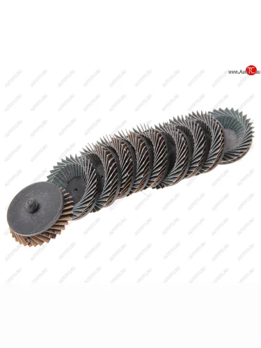 Круг шлифовальный лепестковый 50мм (№120) абразивный циркониевый 10шт. ROCKFORCE ROCKFORCE rf-fd2120z