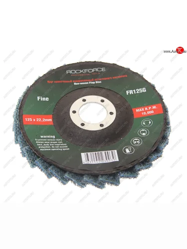 Круг лепестковый зачистной 125х22.2мм абразивный 10000обмин. зеленый ROCKFORCE ROCKFORCE rf-fr125g