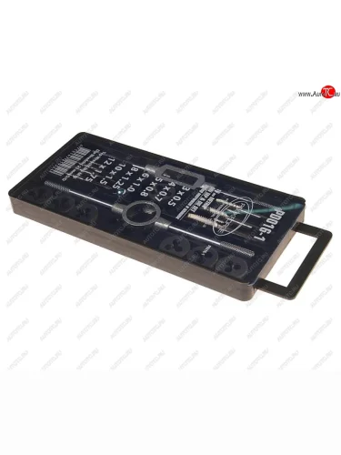 Набор метчиков и плашек метрический 16 предметов ROCKFORCE ROCKFORCE rf-pd016-1