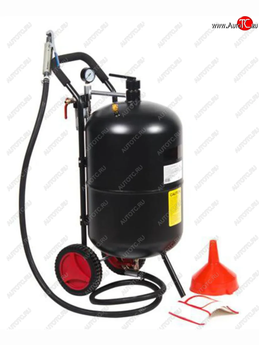 Аппарат пескоструйный 75л передвижной напорного типа пневматический ROCKFORCE ROCKFORCE rf-sb20-ii  в Самаре Самарской области