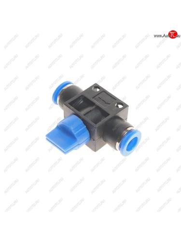 Фитинг для пластиковых трубок 8x8мм с краном ROCKFORCE ROCKFORCE rf-shvff08-08