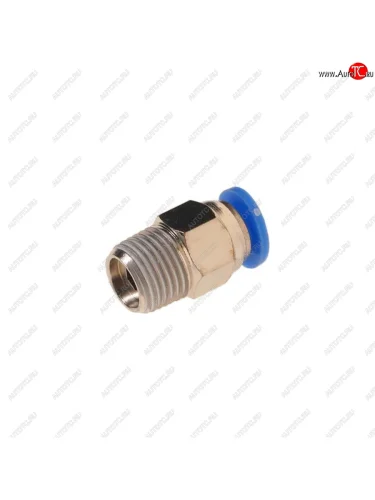 Фитинг для пластиковых трубок 18 4мм с наружной резьбой ROCKFORCE ROCKFORCE rf-spc04-01