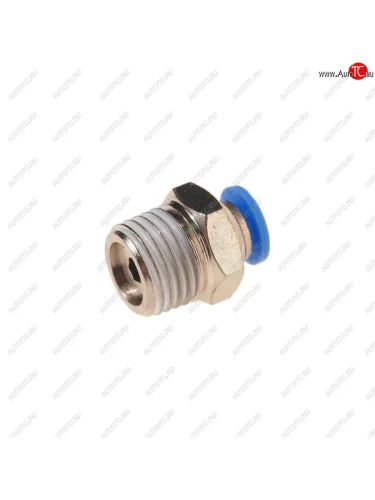 Фитинг для пластиковых трубок 14 4мм с наружной резьбой ROCKFORCE ROCKFORCE rf-spc04-02