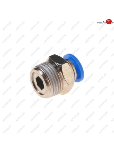 Фитинг для пластиковых трубок 38 8мм с наружной резьбой ROCKFORCE ROCKFORCE rf-spc08-03