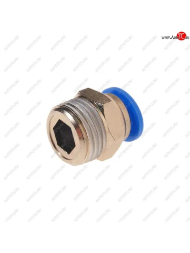 Фитинг для пластиковых трубок 12 12мм с наружной резьбой ROCKFORCE ROCKFORCE rf-spc12-04