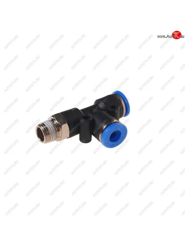 Фитинг для пластиковых трубок 18 Т-образный 6мм с наружной резьбой ROCKFORCE ROCKFORCE rf-spd06-01