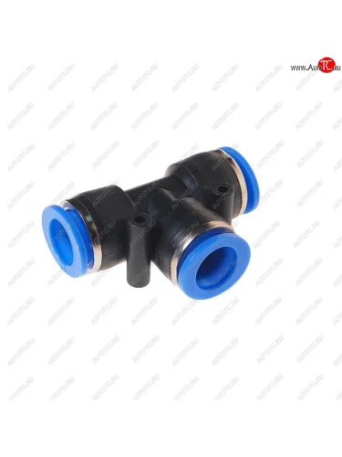 Фитинг для пластиковых трубок Т-образный 12мм ROCKFORCE ROCKFORCE rf-spe12