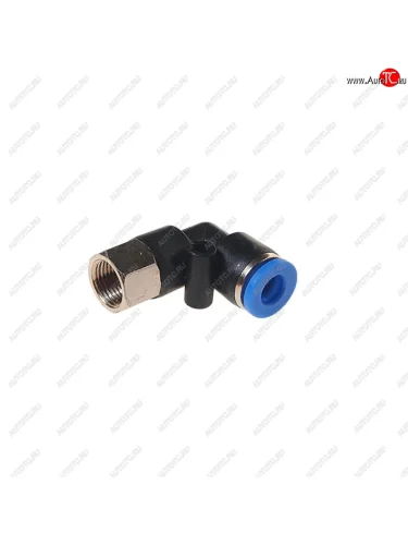 Фитинг для пластиковых трубок 18 угловой 6мм с внутренней резьбой ROCKFORCE ROCKFORCE rf-splf06-01