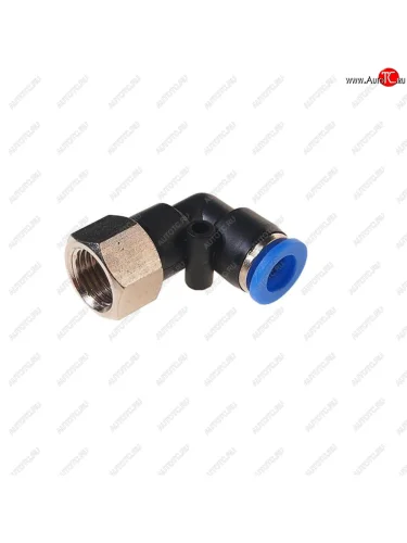 Фитинг для пластиковых трубок 14 угловой 8мм с внутренней резьбой ROCKFORCE ROCKFORCE rf-splf08-02