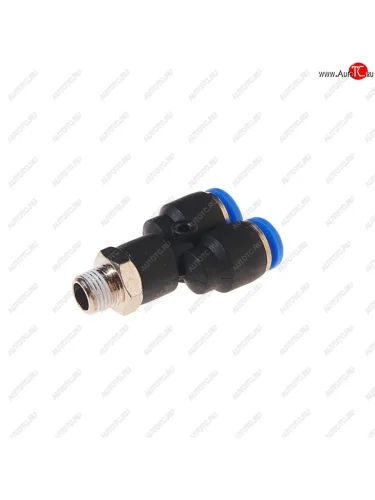 Фитинг для пластиковых трубок 18 Y-образный 8мм с наружной резьбой ROCKFORCE ROCKFORCE rf-spx08-01