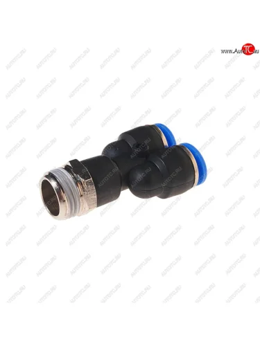 Фитинг для пластиковых трубок 12 Y-образный 12мм с наружной резьбой ROCKFORCE ROCKFORCE rf-spx12-04