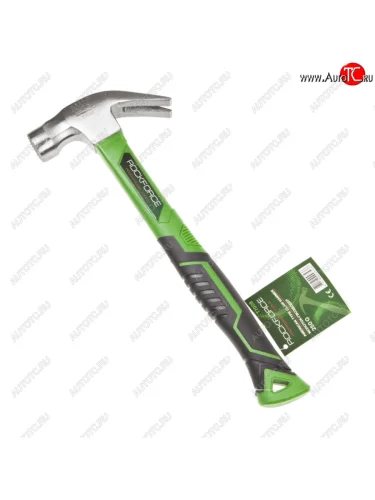 Молоток гвоздодер 0.250кг фибергласовая ручка ROCKFORCE ROCKFORCE rf-t7008