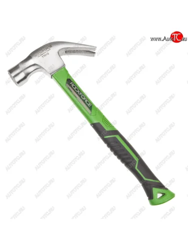 Молоток гвоздодер 0.350кг фибергласовая ручка ROCKFORCE ROCKFORCE rf-t7012