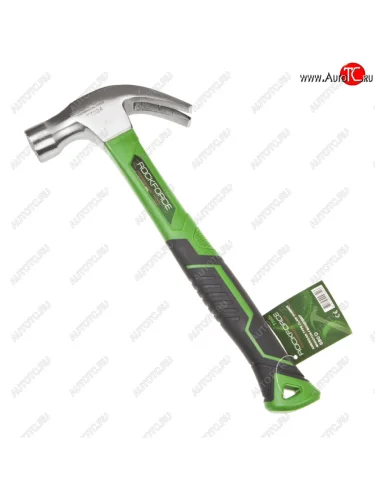 Молоток гвоздодер 0.680кг фибергласовая ручка ROCKFORCE ROCKFORCE rf-t7024