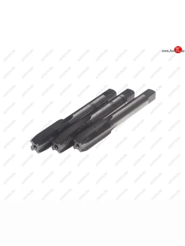 Метчик М09x1.0мм комплект 3шт. в пластиковом футляре ROCKFORCE ROCKFORCE rf-tap09100