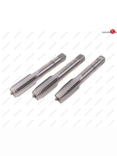 Метчик М12x1.75мм комплект 3шт. в пластиковом футляре ROCKFORCE ROCKFORCE rf-tap12175