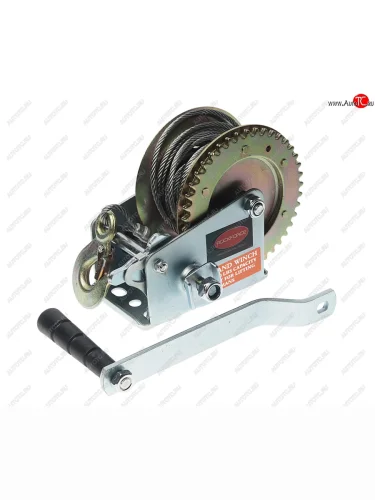 Лебедка барабанная 0.45т L=10м тросовая ROCKFORCE ROCKFORCE rf-trt1101c