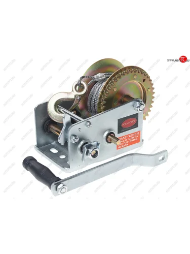 Лебедка барабанная 0.90т L=10м тросовая ROCKFORCE ROCKFORCE rf-trt1201c