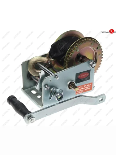 Лебедка барабанная 1.3т L=10м ленточная ROCKFORCE ROCKFORCE rf-trt1301s