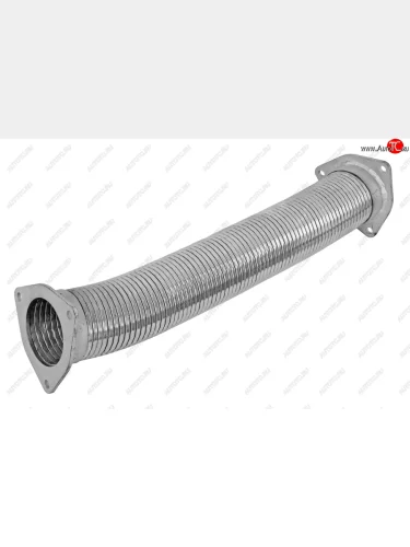Металлорукав МАЗ-509,КРАЗ-255 в сборе d=80мм L=536мм (нержавеющая сталь 304) ГС Гибкие соединения рмв 2г.316.н.00.м509 80х0,536 Гибкие соединения рмв 2г.316.н.00.м509 80х0,536