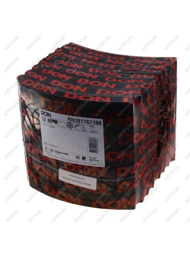 Накладка тормозной колодки RENAULT (414x175) задней стандарт (8шт.) DON DON rn1011s7100