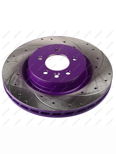 Диск тормозной LAND ROVER Range Rover (09-12) передний (перфорированный) (1шт.) NIBK NIBK rn1728dset