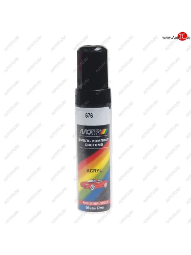 Краска черная жемчужина с кистью 12мл MOTIP MOTIP rnt 676 chern zhemchug 12ml