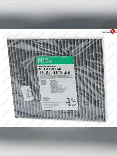 Фильтр воздушный салона VW Golf (14-) AUDI A3 (12-),TT SEAT Leon (12-) SKODA Octavia RAF FILTER RAF FILTER rstc001sk