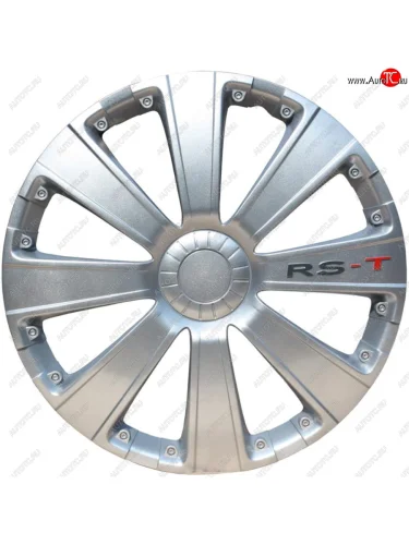Колпак колеса R-16 декоративный серый РСТ комплект 4шт. NO NAME рст r-16