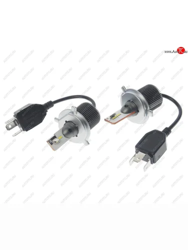 Лампа светодиодная 12V H4 P43t-38 5000Lm (2шт.) Type R RECARVER RECARVER rtrled50h4-2