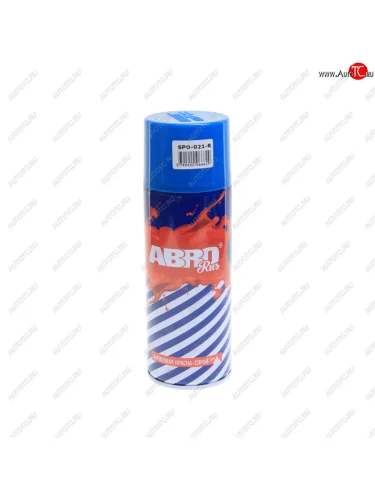 Краска синяя аэрозоль 520мл Rus ABRO ABRO rus spo-021-r