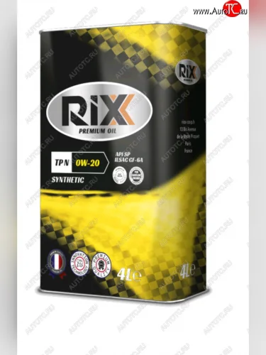 Масло моторное TP N SP 0W20 синт.4л RIXX RIXX rx0002tpn RIXX rx0002tpn