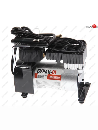 Компрессор автомобильный 45лмин. 10атм. 14А 12V в прикуриватель Буран-01 SKYWAY SKYWAY s02001002