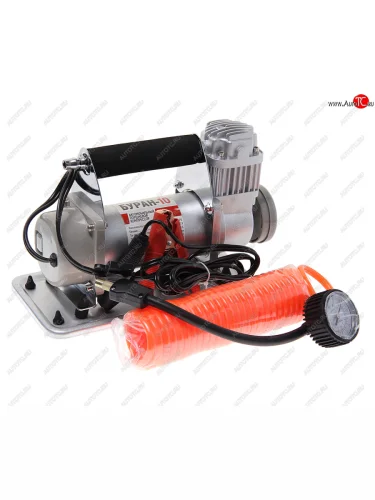 Компрессор автомобильный 72лмин. 10атм. 10А 12V на клеммы АКБ Буран-10 SKYWAY SKYWAY s02001012