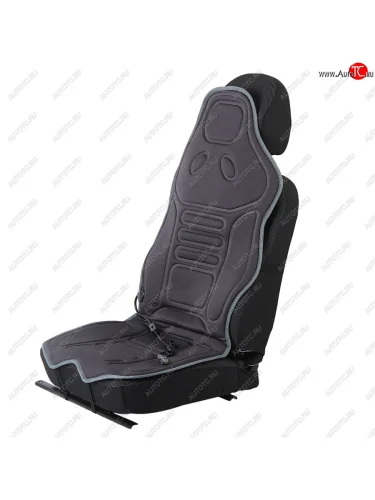 Накидка на сиденье с подогревом 12V с терморегулятором серая SKYWAY SKYWAY s02201003