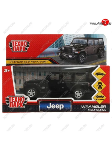 Модель автомобиля JEEP Sahara металлическая ТЕХНОПАРК ТЕХНОПАРК sahara 5d-12-bk