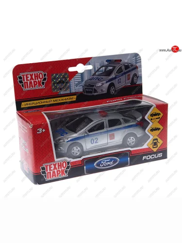 Модель автомобиля FORD Focus металлическая ТЕХНОПАРК ТЕХНОПАРК sb-16-45-t2-wb