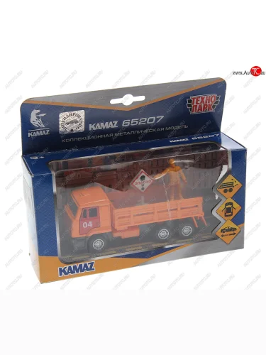 Модель автомобиля КАМАЗ-65207 металлическая ТЕХНОПАРК ТЕХНОПАРК sb-16-89-b4+parts-wb