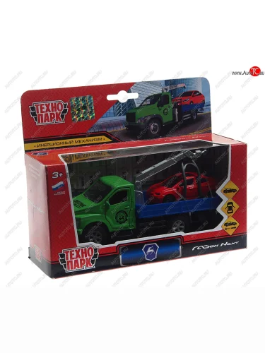 Модель автомобиля ГАЗон Next металлическая ТЕХНОПАРК ТЕХНОПАРК sb-18-23-g+hs(r)-wb