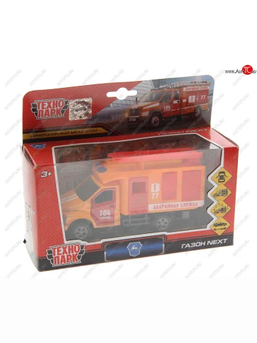 Модель автомобиля ГАЗон Next металлическая ТЕХНОПАРК ТЕХНОПАРК sb-18-29-f-1-wb