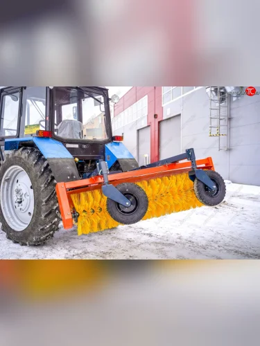 Щетка коммунальная МТЗ механическая от ВОМ 1800мм (колеса 5х10) БОЛЬШАЯ ЗЕМЛЯ БОЛЬШАЯ ЗЕМЛЯ ООО щкм