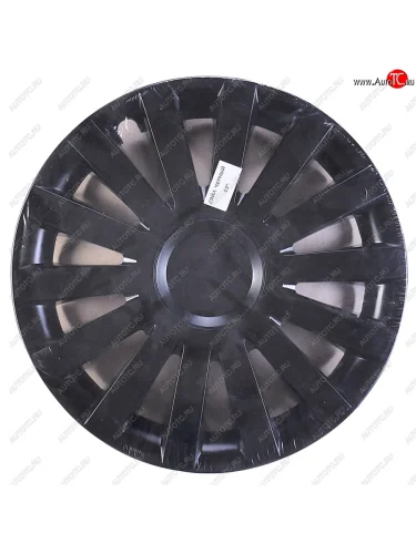 Колпак колеса R-15 черный СЭЙЛ комплект 4шт. NO NAME сэйл чер r-15