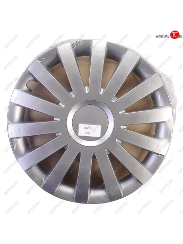 Колпак колеса R-13 серый СЭЙЛ комплект 4шт. NO NAME сэйл r-13