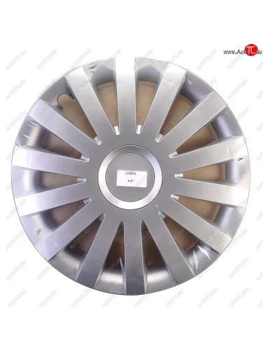 Колпак колеса R-14 серый СЭЙЛ комплект 4шт. NO NAME сэйл r-14